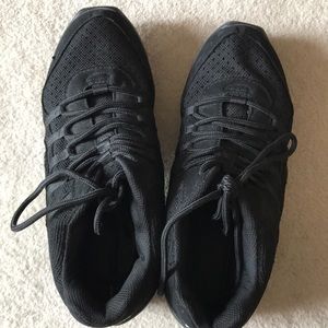 Black capezio shoes.